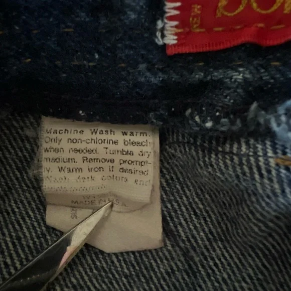 Vintage Bon Jour 80s90s High Waist
Fold Down - Picture 11 of 11